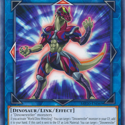 Dinowrestler Terra Parkourio [MP20-EN069] Common