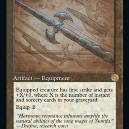 Runechanter's Pike (Retro Schematic) [The Brothers' War Retro Artifacts]