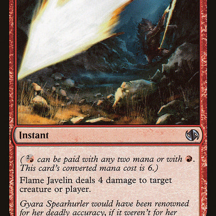 Flame Javelin [Duel Decks Anthology]