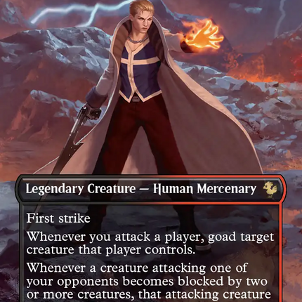 Seifer, Balamb Rival (Borderless) [FINAL FANTASY Commander]