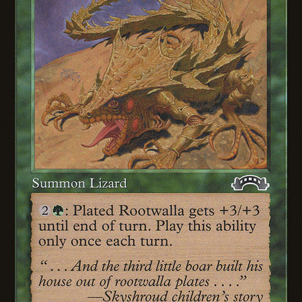 Plated Rootwalla [Exodus]