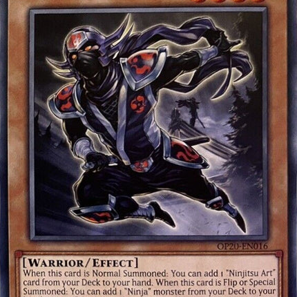 Ninja Grandmaster Hanzo [OP20-EN016] Common