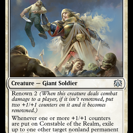 Constable of the Realm [March of the Machine Commander]