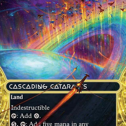 Cascading Cataracts (0005) (Borderless) [Edge of Eternities: Stellar Sights]