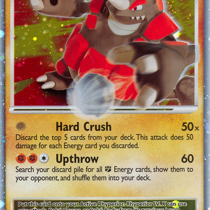 Rhyperior LV.X (145/146) [Diamond & Pearl: Legends Awakened]