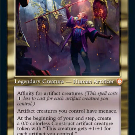 Urza, Chief Artificer (002) (Retro) [The Brothers' War Commander]