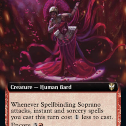 Spellbinding Soprano (Extended Art) [Streets of New Capenna Commander]