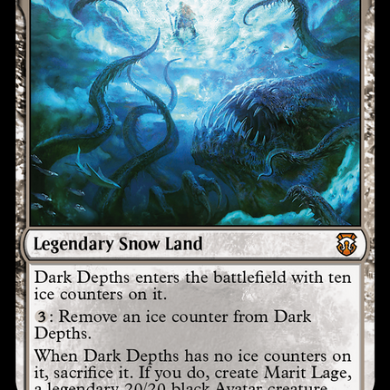 Dark Depths (Ripple Foil) [Modern Horizons 3 Commander]