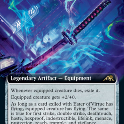 Eater of Virtue (Extended Art) [Kamigawa: Neon Dynasty]