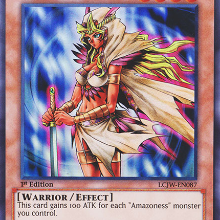 Amazoness Paladin [LCJW-EN087] Super Rare
