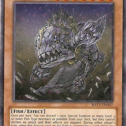 Superancient Deepsea King Coelacanth [BATT-EN007] Starfoil Rare