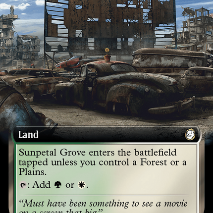 Sunpetal Grove (Extended Art) (Surge Foil) [Fallout]