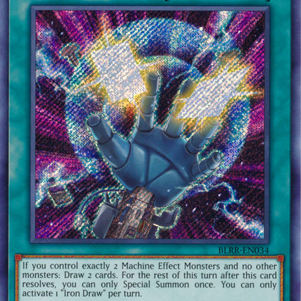 Iron Draw [BLRR-EN034] Secret Rare