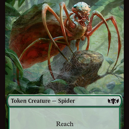 Wall // Spider Double-Sided Token [Tarkir: Dragonstorm Commander Tokens]