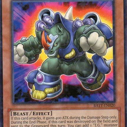 T.G. Rush Rhino [BATT-EN020] Starfoil Rare