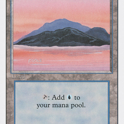 Island (Sunset / Signature on Left) [Revised Edition]