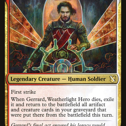 Gerrard, Weatherlight Hero [Commander 2019]
