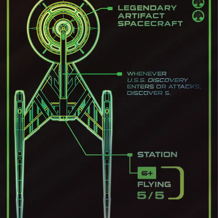 U.S.S. Discovery, at Black Alert (Showcase) [Star Trek]