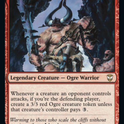 Kazuul, Tyrant of the Cliffs [Streets of New Capenna Commander]