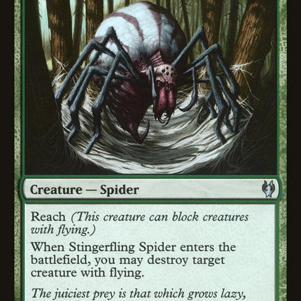 Stingerfling Spider [Duel Decks: Izzet vs. Golgari]