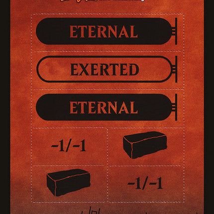 Punchcard (No Copyright Symbol) [Hour of Devastation Tokens]
