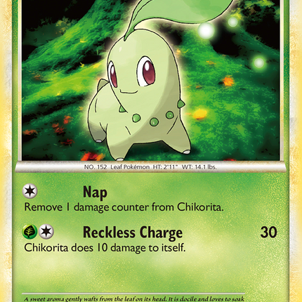 Chikorita (53/95) [HeartGold & SoulSilver: Call of Legends]