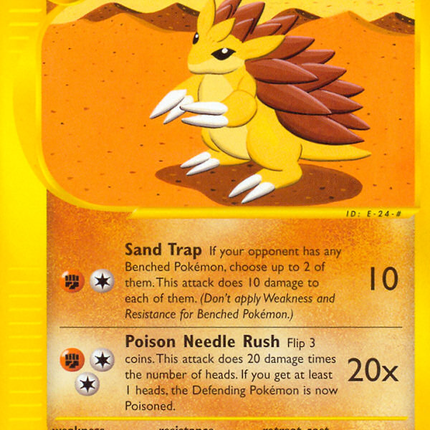 Sandslash (93/144) [Skyridge]