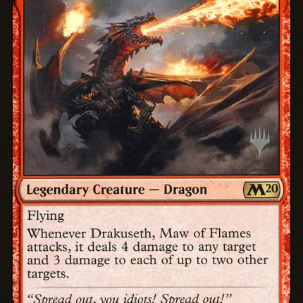 Drakuseth, Maw of Flames (Promo Pack) [Core Set 2020 Promos]
