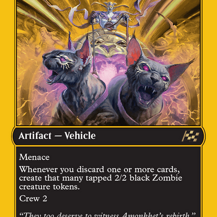 Cryptcaller Chariot (First-Place Foil) [Aetherdrift]