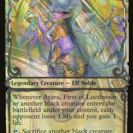 Ayara, First of Locthwain (Halo Foil) [Multiverse Legends]