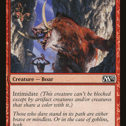 Bladetusk Boar [Magic 2013]