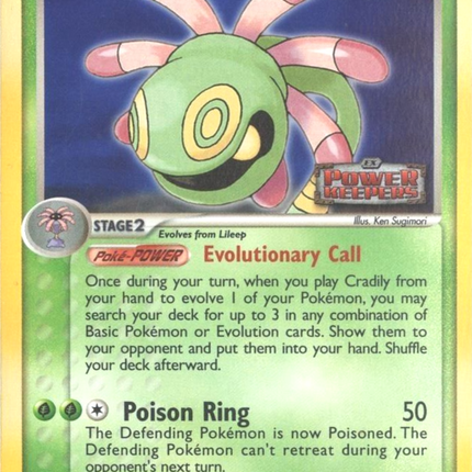 Cradily (7/108) (Stamped) [EX: Power Keepers]