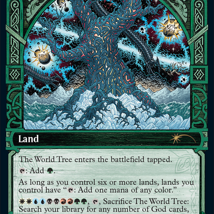 The World Tree (Halo Foil) [Secret Lair Drop Series]