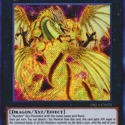 Number 100: Numeron Dragon [DRL3-EN021] Secret Rare