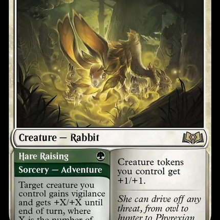 Pollen-Shield Hare // Hare Raising [Wilds of Eldraine]