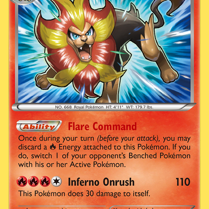 Pyroar (12/119) [XY: Phantom Forces]