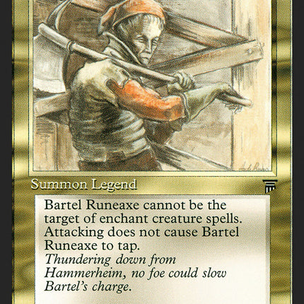 Bartel Runeaxe [Legends]
