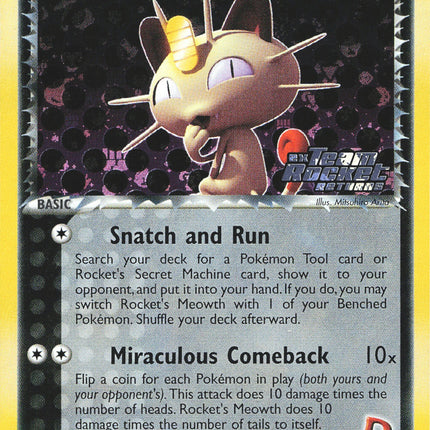 Rocket's Meowth (46/109) (Stamped) [EX: Team Rocket Returns]