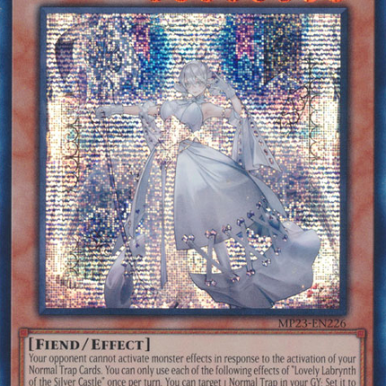 Lovely Labrynth of the Silver Castle [MP23-EN226] Prismatic Secret Rare
