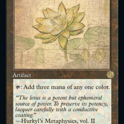Gilded Lotus (Retro Schematic) [The Brothers' War Retro Artifacts]