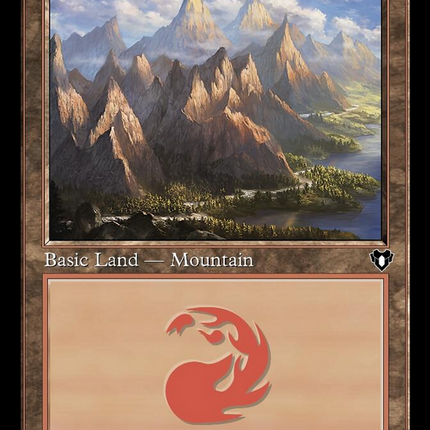 Mountain (446) (Retro) [Commander Masters]