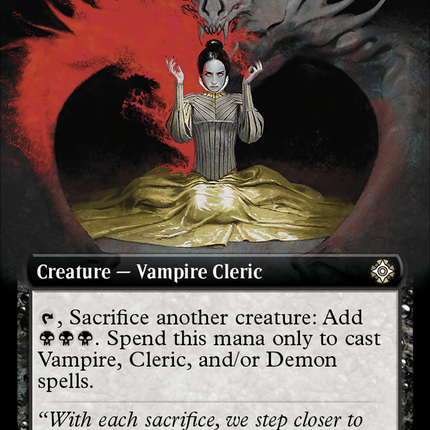 Master of Dark Rites (Extended Art) [The Lost Caverns of Ixalan Commander]