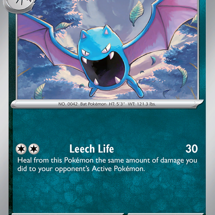 Golbat (111/182) [Scarlet & Violet: Paradox Rift]