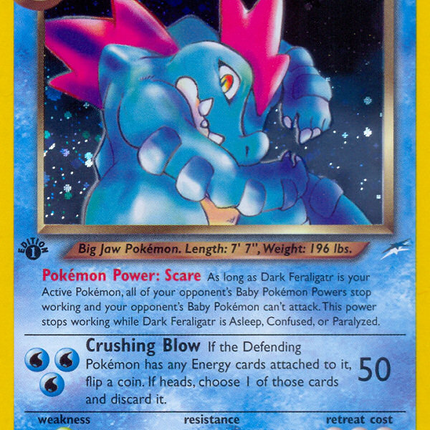 Dark Feraligatr (5/105) [Neo Destiny 1st Edition]
