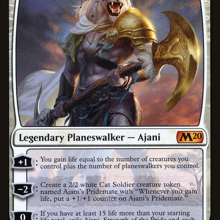 Ajani, Strength of the Pride [Core Set 2020]