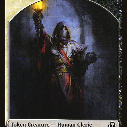 Human Cleric Token [Shadows over Innistrad Tokens]