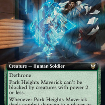 Park Heights Maverick (Extended Art) [Streets of New Capenna Commander]