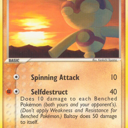 Baltoy (53/107) [EX: Deoxys]
