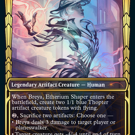 Breya, Etherium Shaper (Showcase Gilded Foil) [Secret Lair Drop Series]