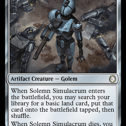 Solemn Simulacrum (Surge Foil) [Fallout]